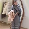2026 Korean Style Hooded Sweatshirt & Elastic Waist Wide-Leg Pants Set for Women - Spring/Autumn Collection