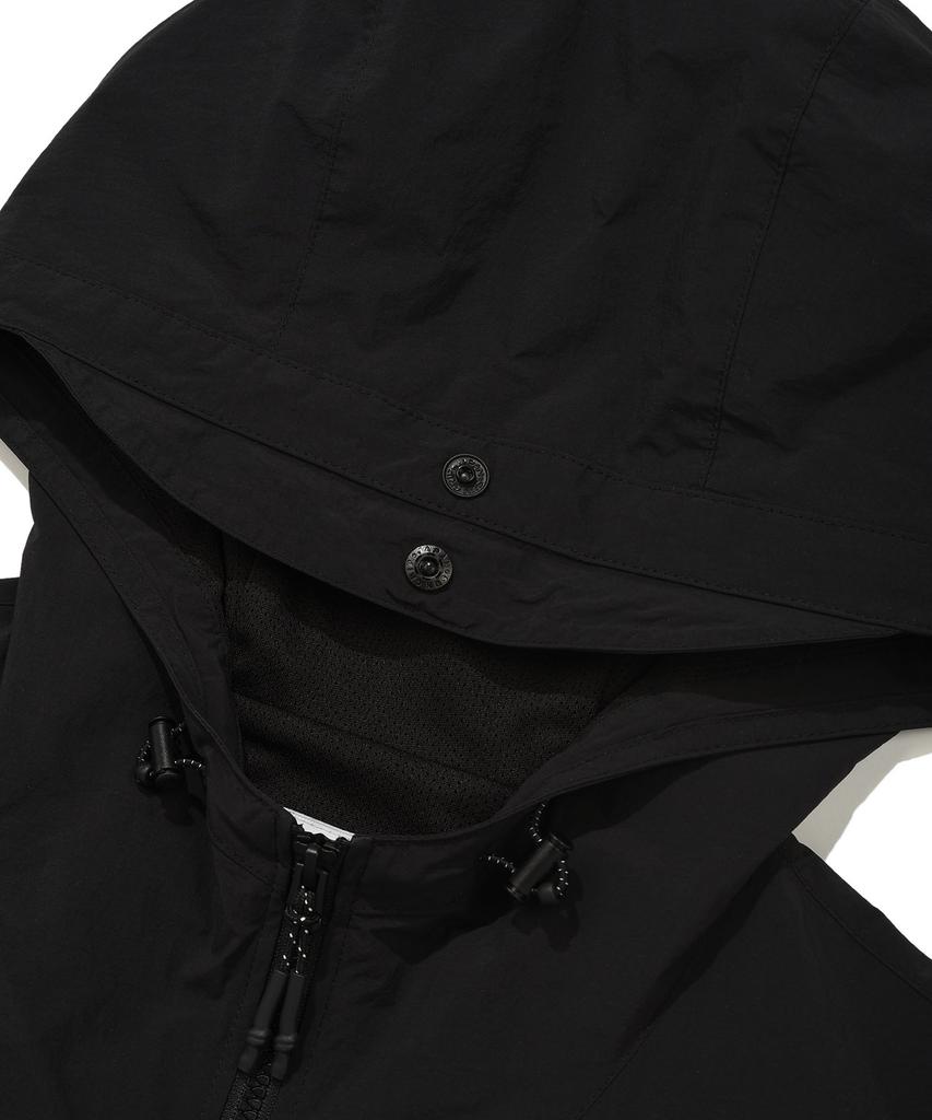 Wacky Willy Synthetic Fiber Hooded Vest Black