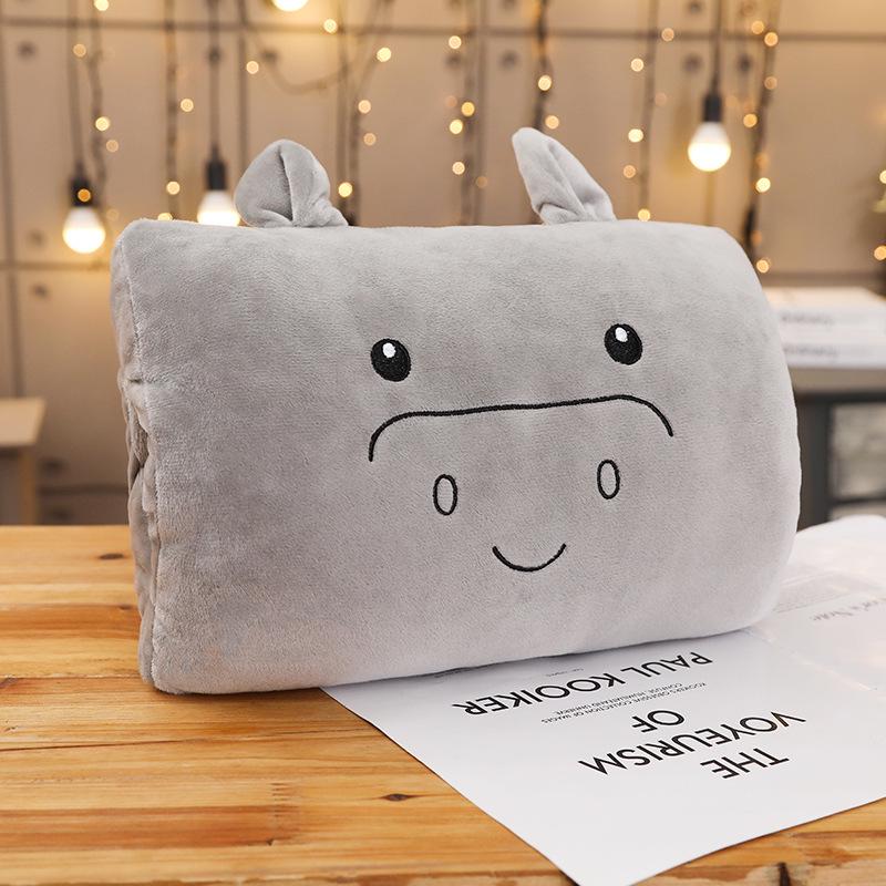 Plush Hand Warmer Pillow Cushion for Office, Dorm, or Classroom