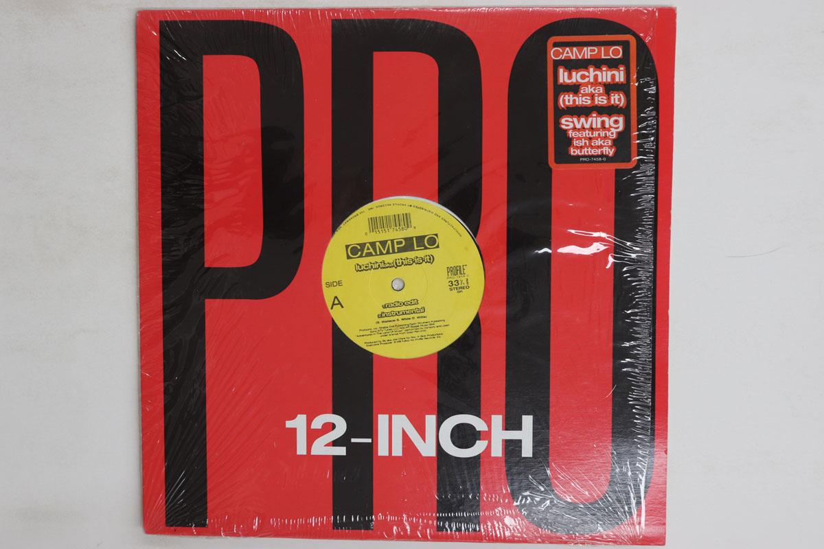 Recordcityjp 12Inch Record Camp Lo Luchini Aka This Is It Pro74580 Profile Records 1996 Us Rap Hiphoprb Used
