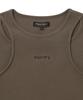 Syupeodeulai Women'S Layered Slim T-Shirt Brown Sdfiscq47Brw