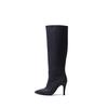 Bottes à talon aiguille Ssimeez Perle Brillante (Noir)