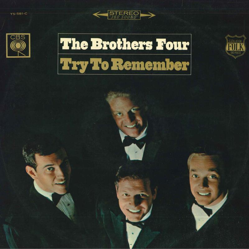

LP Record BROTHERS FOUR - Try To Remember YS581C COLUMBIA Japan Jazz Used