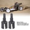 2pcs Differential Output Cup Professional Wear Resistance Reduce Friction Metal Diff Outdrive Cup for Tamiya TT02 1/10 RC Car