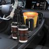 4 In 1 Car Cup Holder Expander Multifunctional Adjustable Plastic Water Cup Holder 360 Rotating Mobile Phone Holder Auto Styling