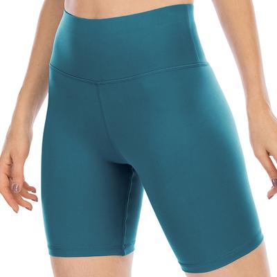 Women's Athletic Shorts Outdoor Running Cycling Pants Hip High Waisted Leggings