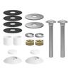 Steel Pool Diving Board Mounting Replacement for Two Hole Diving Boards Easy Installation with Screws&Washers