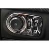 For Chevy Cruze 2016-2019 Glossy Black Headlight Button Control Frame Cover Trim