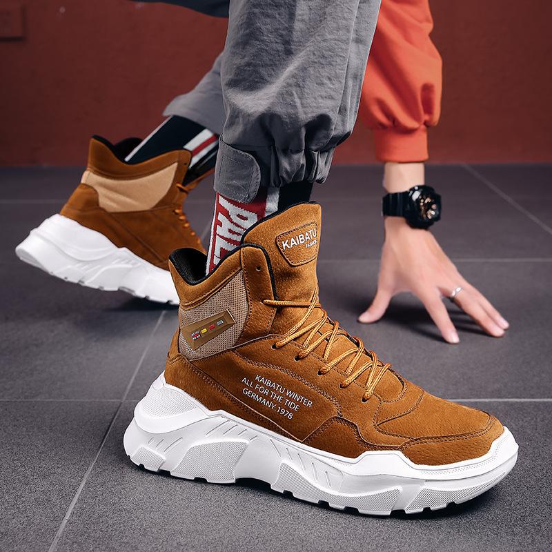 Shoes Casual shoes New sports autumn and winter shoes High top shoes