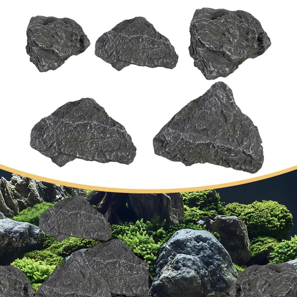 Artificial Rock Stage Prop Rock Landscaping Decor for Yard Indoor Decoration
