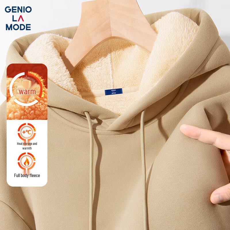 

GENIOLAMODE Men s Fleece Lined Hoodie 3XL