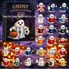 2026 Halloween Witch, Ghost & Goblin Countdown Calendar with Acrylic Pendant Blind Box