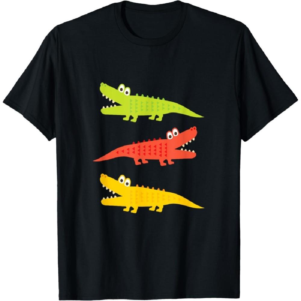 

Cute Croc Tees - Alligator & Crocodile T-Shirt T-Shirt XXXXXL чорний