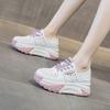Fashion GKTINOO Genuine Leather Sandals Summer Brand Comfy Lace Up Platform Vulcanize Women Chunky Sneakers Hollow Summer Loafers Shoes