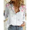 Temperament Loose Blouse Fashion Casual Woman Shirt Elegant Long Sleeve Shirt Woman Holiday Weekend Top