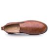Autumn Men's Burnished Casual Slip-On Shoes - Breathable, Lightweight, Flat Board Shoes for Daily Wear