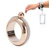 1 Stück 3,5 oz Trinkzubehör für Whiskey Wodka Alkohol Rund Schick Flachmann Armband Elegant Weinflasche Armreif Flachmann