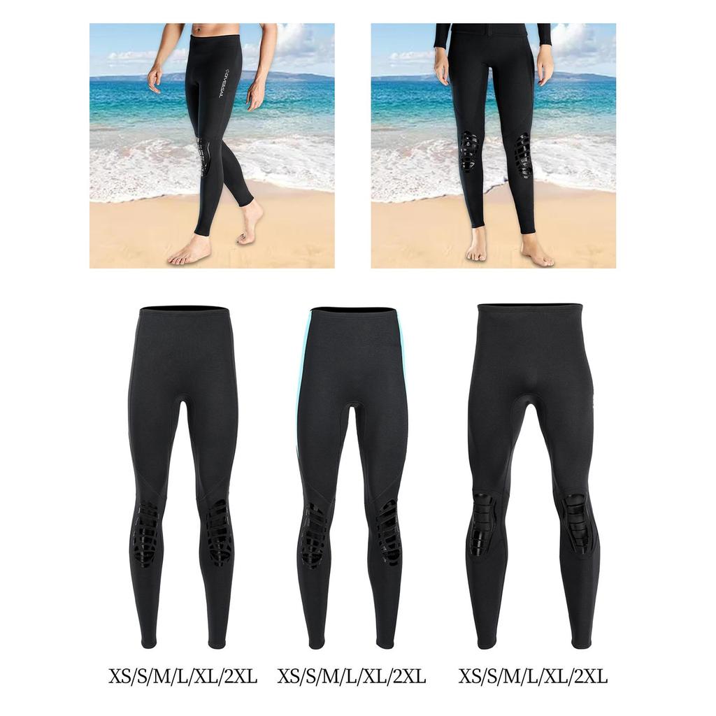 1.5mm Neoprene Diving Pants for Men And Women, Long Pants, Surf Wetsuit