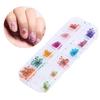 12 Colors Natural Dried Flower for Acrylic UV Gel Nail Art Tips Design Case DIY Decor A