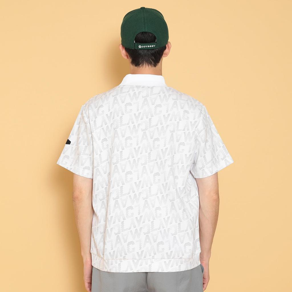 Callaway Short Sleeve Mock Neck Sweatshirt Golf C24217103 Men's (Anytime Sweatshirt) / / 1030_White