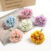 6Pcs/Set Handmade Fake Flowers 11CM Flowers Bouquet Elegant Artificial Flowers Decor  Home Decor