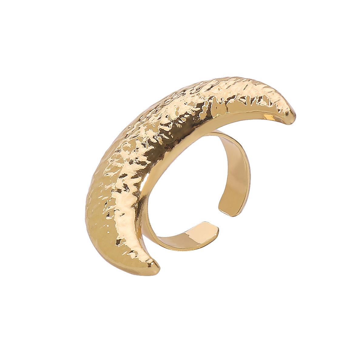 

Vintage Moon Open Rings For Women Men Punk Fashion New Gold Silver Color Geometric Knuckle Joint Ring Sets Jewelry Accessories