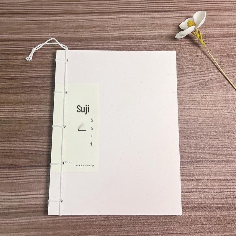 Antique-Style Textured Cover Notebook: Blank Pages for Students, Diaries, or Sketchbooks