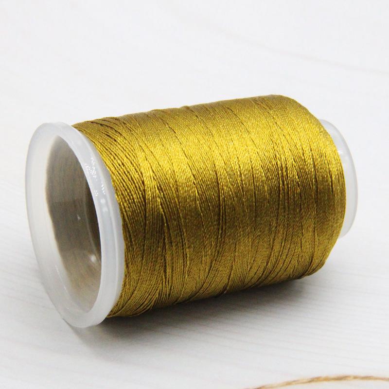 Vibrant Ice Silk Tassel Thread: 51 Colors for DIY Bracelets & Necklaces