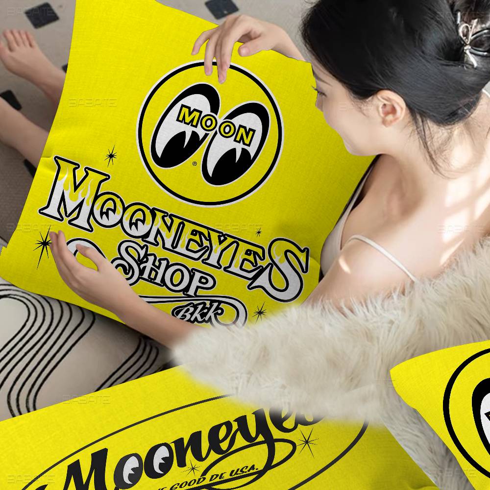 M-Mooneyes Personalized Pillow Cover Kids Bedroom Wild Party Decor Pillowcase Kid Birthday Shower Gift