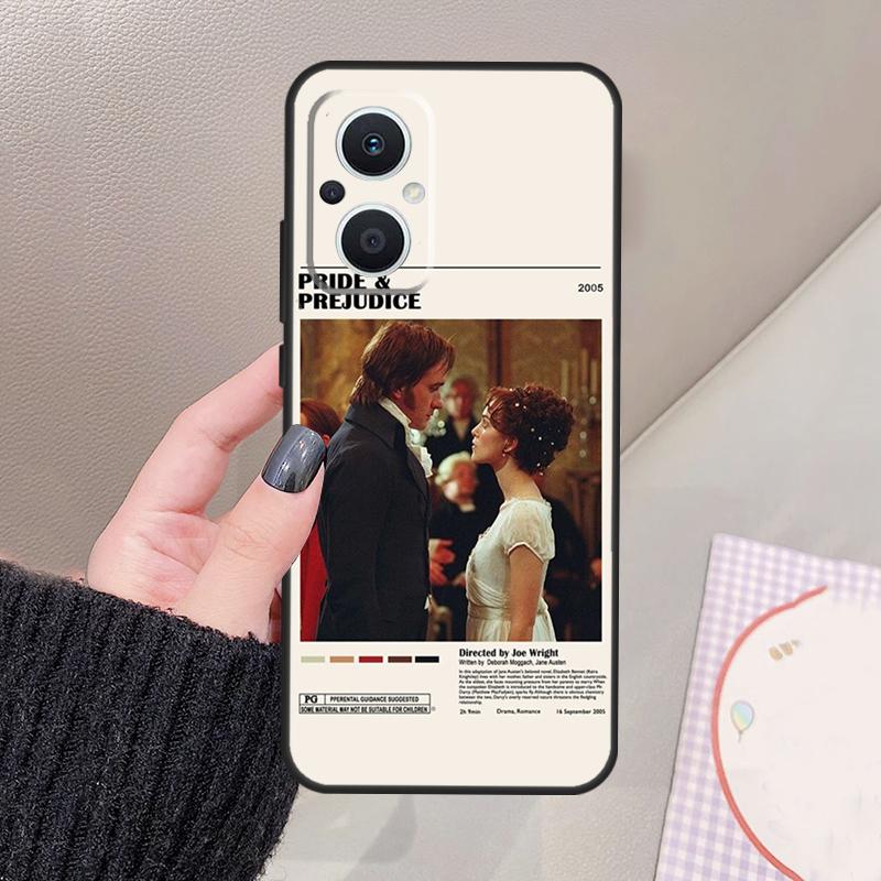 Pride And Prejudice Funda For OPPO Reno 10 11 12 13 14 Pro 8 7 Lite 11F 12F 13F 14F OPPO Find X8 X5 X6 X9 Pro Case
