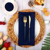 10pcs Satin Napkin 43cm*43cm Serving Table Decor Dinner Towel for Wedding Party Home Hotel Christmas Decor Table Napkins Green
