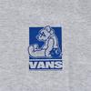 Vans Off The Wall Round Neck Fashion Versatile Short Sleeve T-Shirt Unisex Tops Light-Gray VN000NMDCFJ