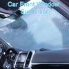 1 Set Car Shade Curtain Sucking Disc Telescopic Car Windshield Foldable Sun Visor Household Supplies