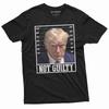 Trump Real Mugshot T-shirt DJT Not Guilty Georgia Real Mug Shot Political Tee