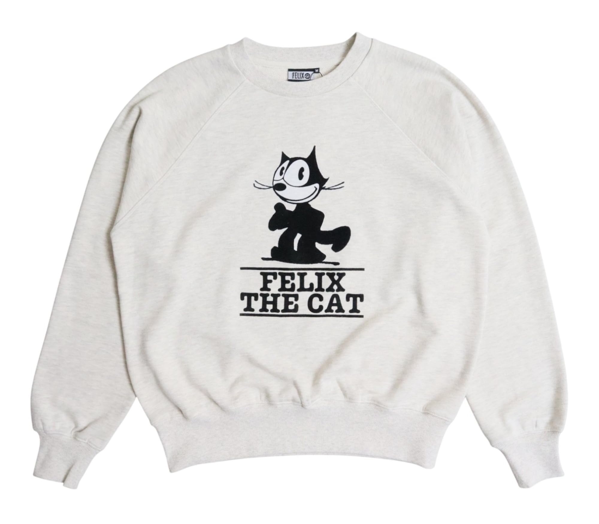 [Felix the Cat] Crewneck Sweatshirt (Felix the Cat) / 5315023 / Unisex 37 KNR M