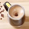 Large Capacity Magnetic Mixing Mug Thermal Insulation Rotating Blender Cup  Milk Blending