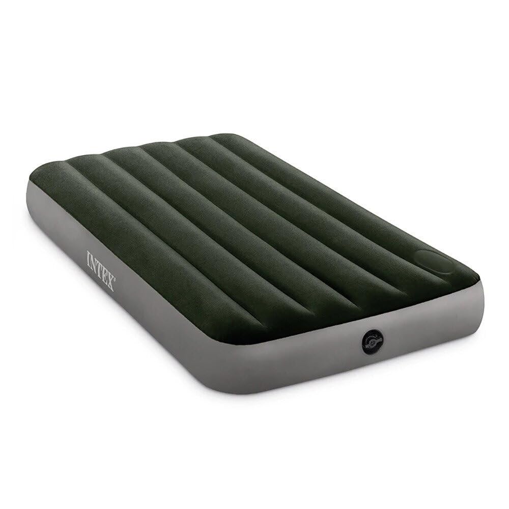 INTEX Downy Air Bed with Foot Pump, 99 X 191 X 25 Cm, 64761 [Official Japanese Product]