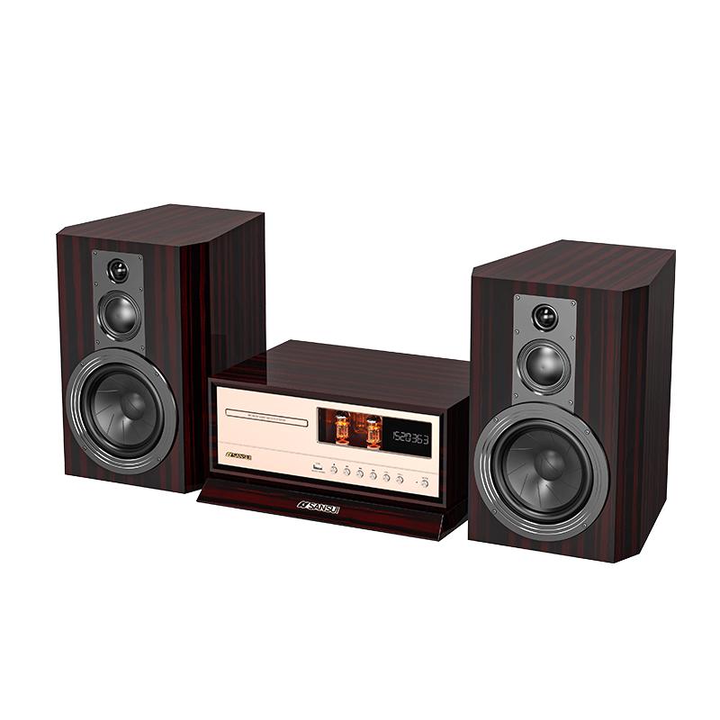 SANSUI HiFi Tube Amplifier Audio System with CD Player