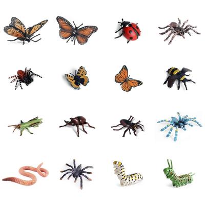 Multiple Type Plastic Insects Figurines Toy for Lawn Landscape Insects Figurines Lawn Garden Backyard Desk Decors