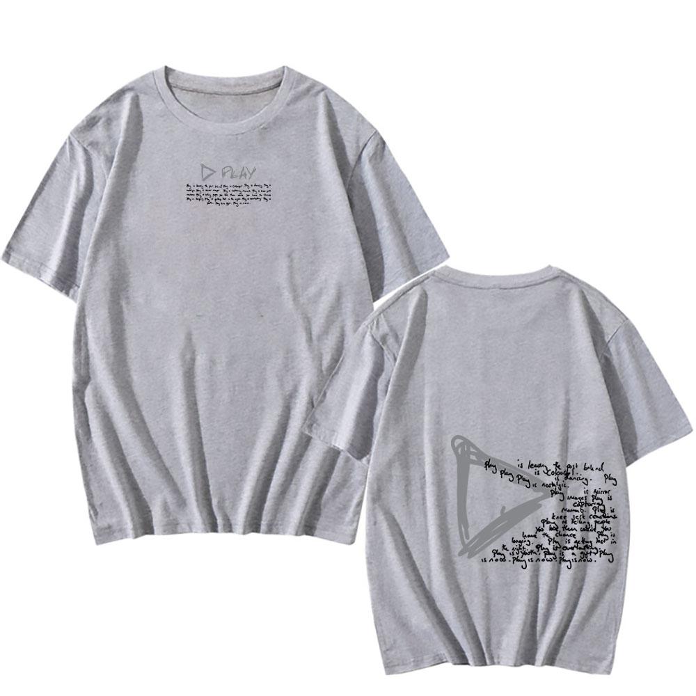 Ed Sheeran Play T-shirt NEW Album Printing Fashion 2025 Tshirts Cotton Short Sleeve Male T Shirt Summer Hip Hop Streetwear Mens