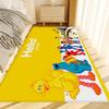 S-Sesame S-Street Theme Hallway Carpet Washable Non-Slip Living Room Sofa Chairs Area Mat Kitchen Doormat Area Rug