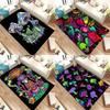 Colorful Mushroom Pattern Floor Mats Door Front Decoration Home Living Room Floor Mats