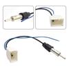 Radio Antenna Wire Connector Cable Female Adapter Plastic+metal