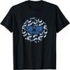 Shark Week Great White In Pursuit Pattern Vintage Logo T-Shirt