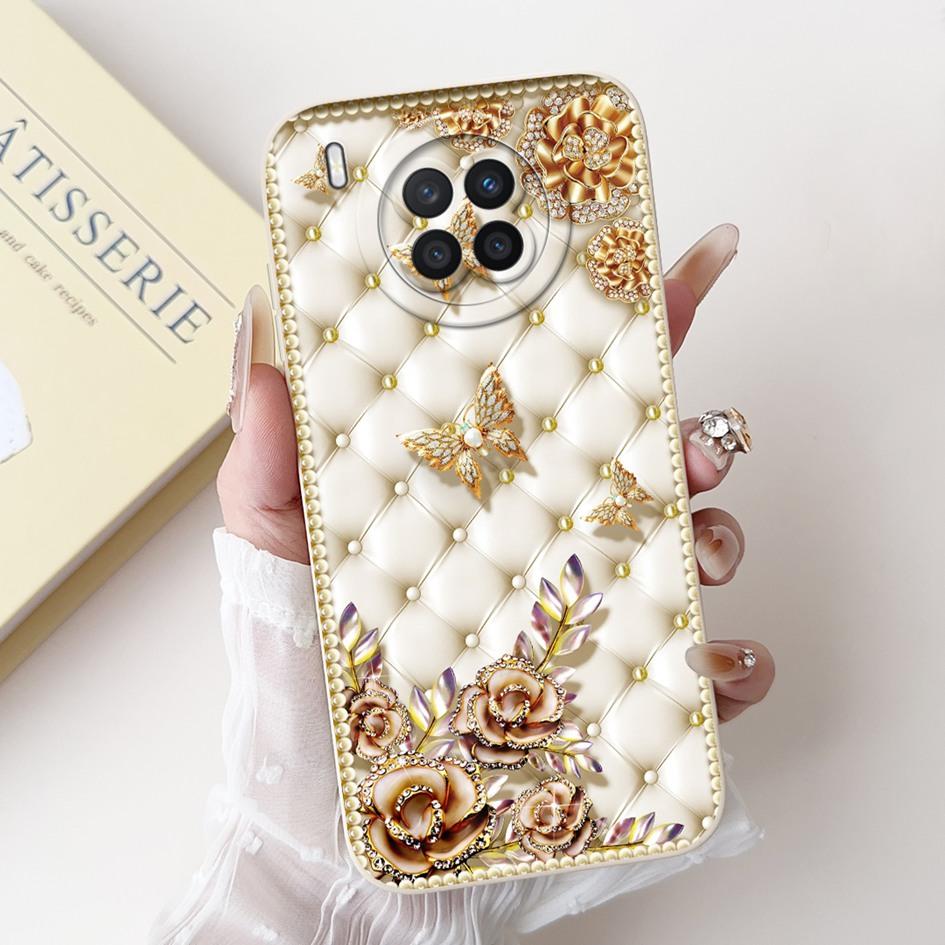 Cartoon Case For Honor 50 Lite Cover Huawei Nova 8i Phone Case Cute Daisy Panda Soft TPU Back Cover For Honor50 Lite Nova8i Capa