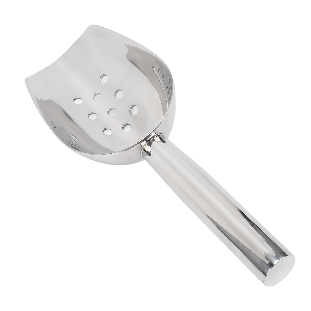 Ice Scoop Stainless Steel Thickened Multifunctional Food Scoop for Flour Grain Teas Kitchen Tool