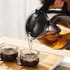 1000/2000 ML Glass Teapot Heat Resistant with Filter Strainer Tea Kettle Removable Large Capacity Tea-Water Separator Pot Office