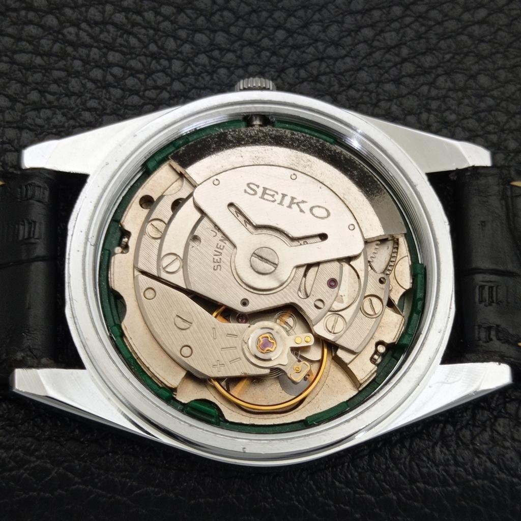 REFURBISHED SEIKO 5 AUTOMATIC 6309A VINTAGE JAPAN MENS WHITE WATCH a441996-1