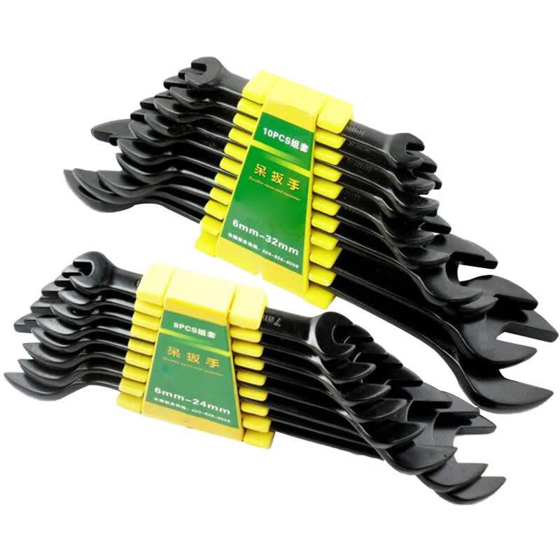 Carbon Steel Dual-Purpose Wrench Set