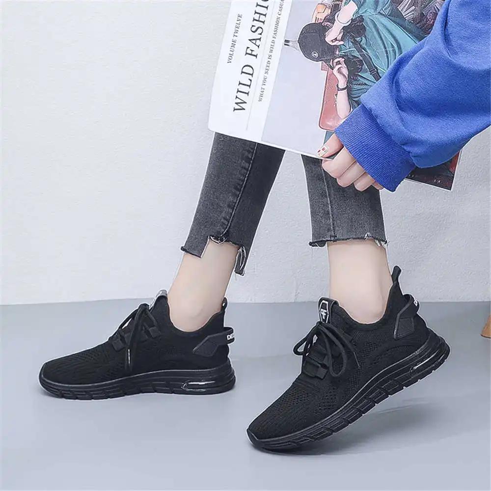 Fashion Beige Size 38 Women's Shoes Size 41 Vulcanize Spring Boots For Women Sneakers Ladies White Sport Temis Collection Tenid